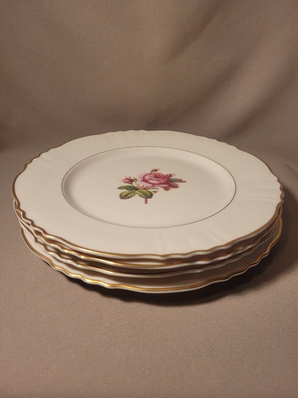 Syracuse Rosalie (Lot of 4) Dinner Plates (10 1/2") EXCELLENT!